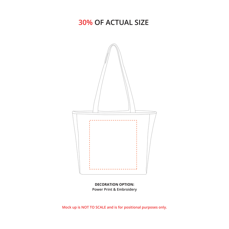 Darani Weekender Recycled Zip Tote - Image 2
