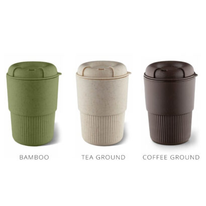 Natural Fiber Insulated Coffee Cups