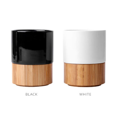 Ceramic with Bamboo Base Mugs