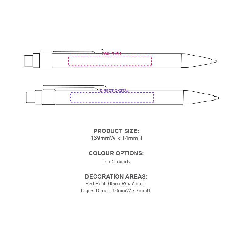 Natural Tea Leaf Pens - Image 3