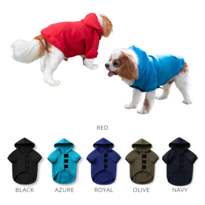 Brushed Fleece Dog Hoodies