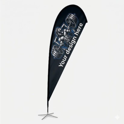 Large Iconic Teardrop Flag Kits