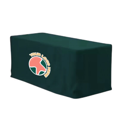 Branded Polyester Fitted Table Covers