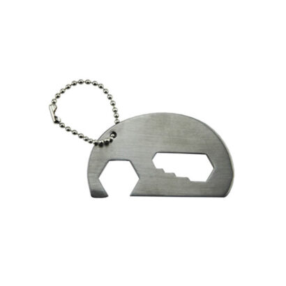 Elephant-Shaped Bottle Opener with Keyring