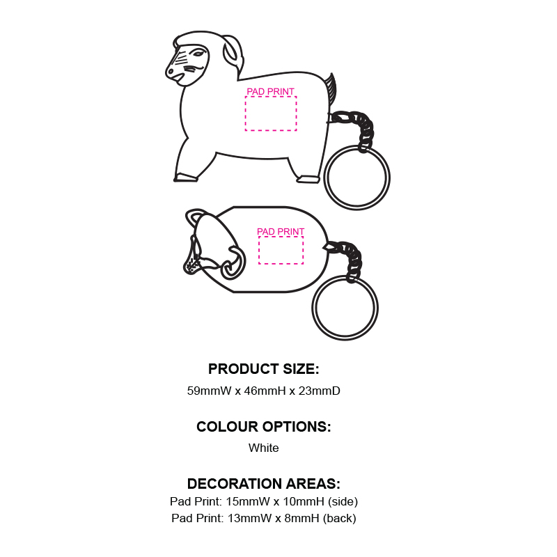 Calm Companion Key Rings - Image 2