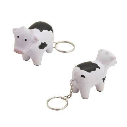 Moo Stress Key Rings