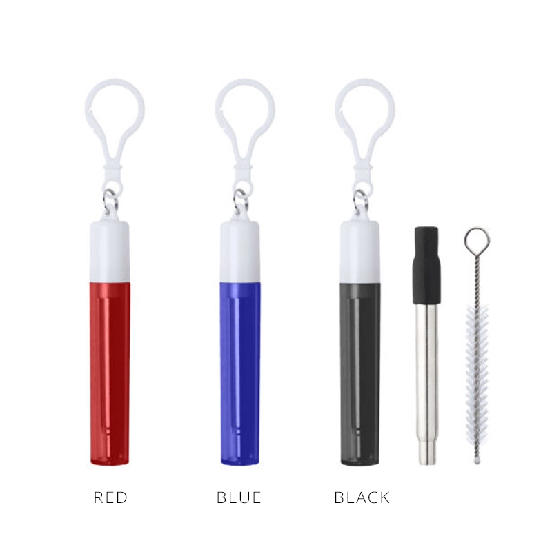 Reusable Metal Drinking Straw Set