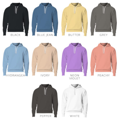 Garment-Dyed Classic Cotton Hoodies