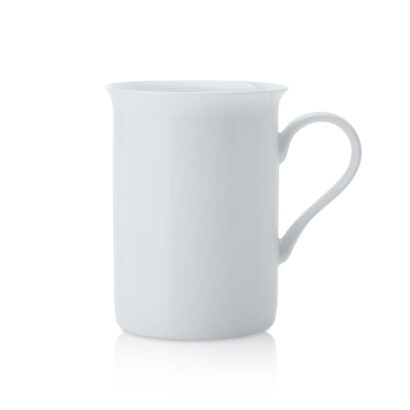 Fine Bone China Cylindrical Coffee Mugs