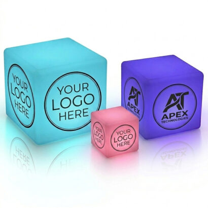 Custom Made LED Light Cube with Logo