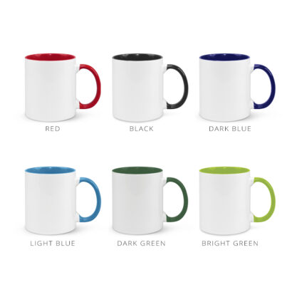 Coloured Interior Coffee Mug 330ml
