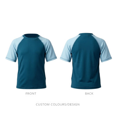 Unisex Kids Relaxed Fit Dye Sublimated Rashie