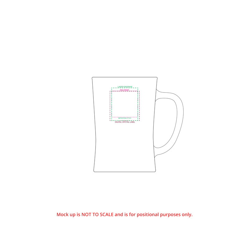 Luxe Crystal Beer Stein - 660ml - Image 2