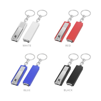 Stainless Nail Trim Keyrings