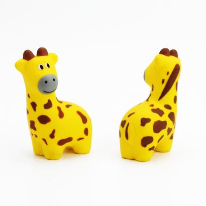Safari Animal PU Giraffe Stress Toys