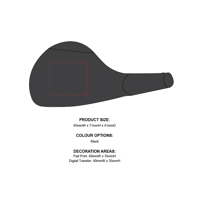 Fairway PU Club Head Stress Toys - Image 2