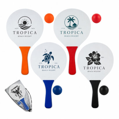 Sports Paddle and Ball Set