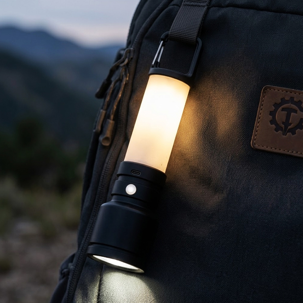 Rechargeable Flashlight with Lantern - Image 4
