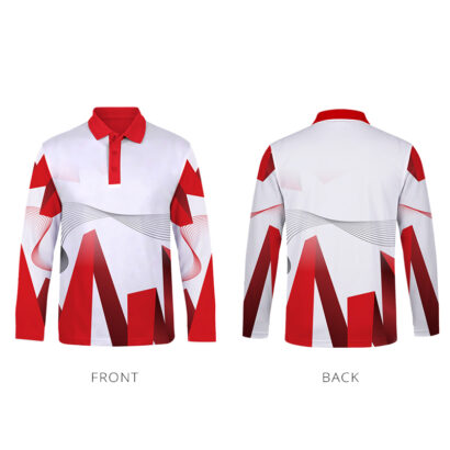 Kids Custom Made Long Sleeve Polos
