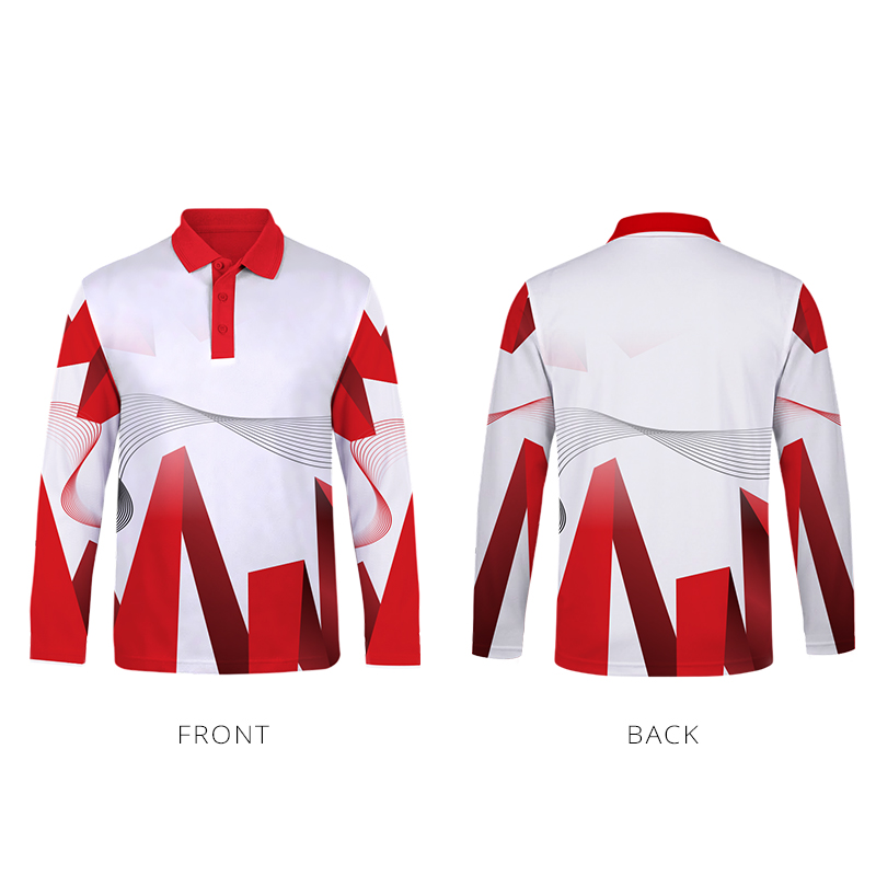 Kids Custom Made Long Sleeve Polos
