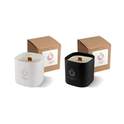 Matte Glass Scented Crackle Candles