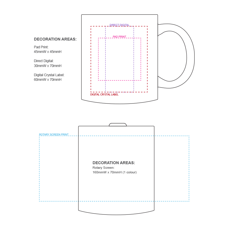 Classic Stoneware Coffee Mugs - Image 3