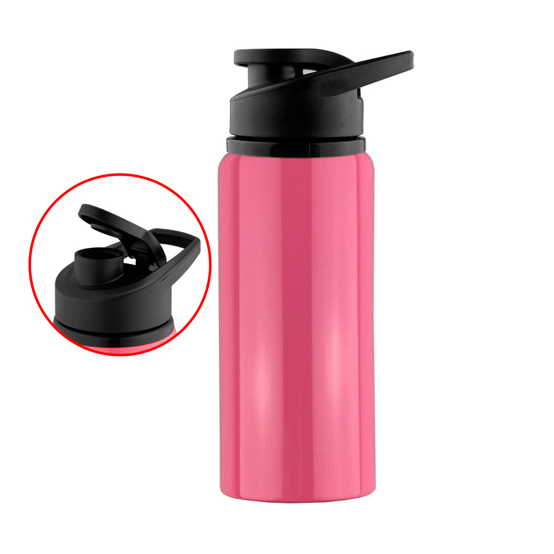 Shiny Aluminum Sports Bottles - Image 2