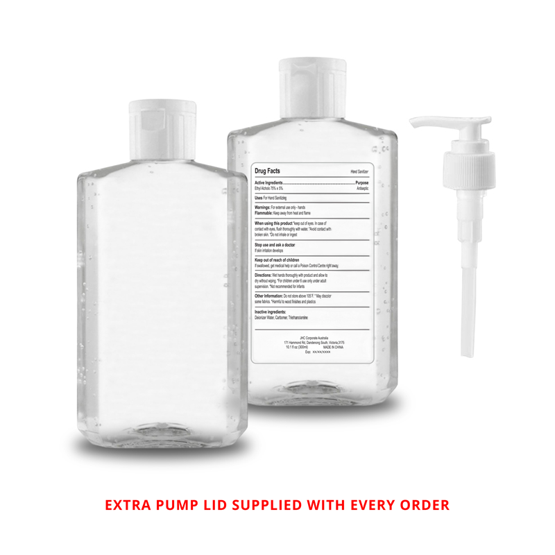 300ml Antiseptic Alcohol Gel Sanitiser