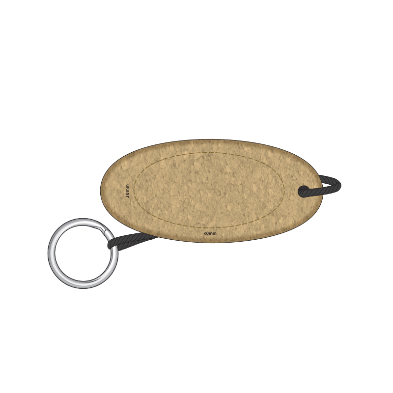 EcoFloat Cork Keyrings - Image 2