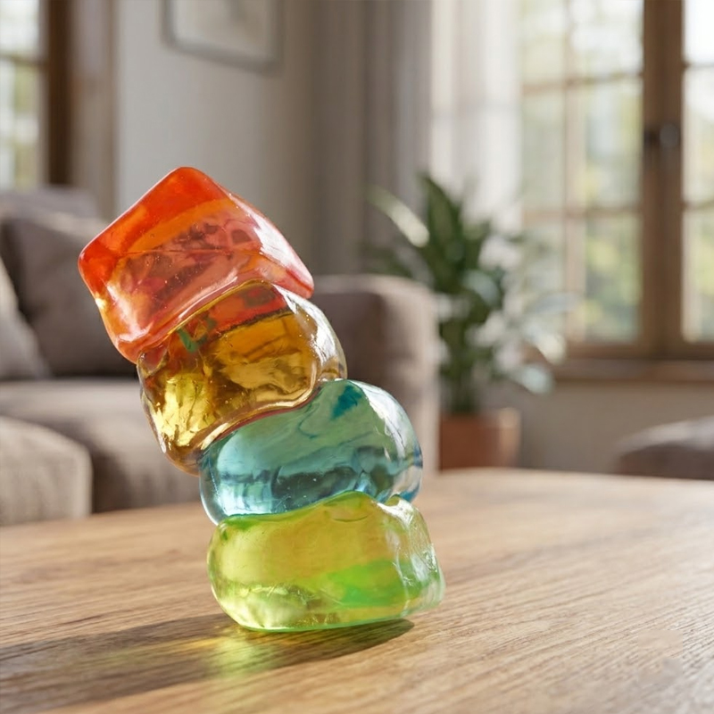 Stress Relief Squish Cube - Image 6