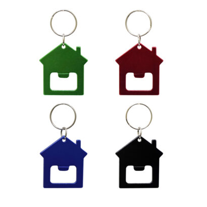 House Bottle Opener Keyrings