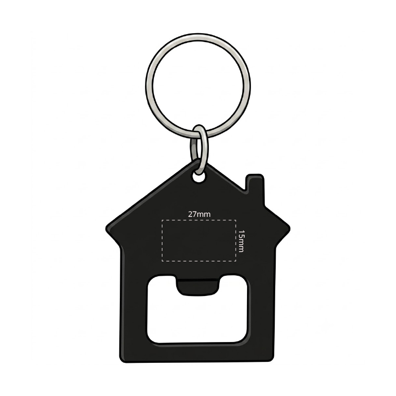House Bottle Opener Keyrings - Image 2