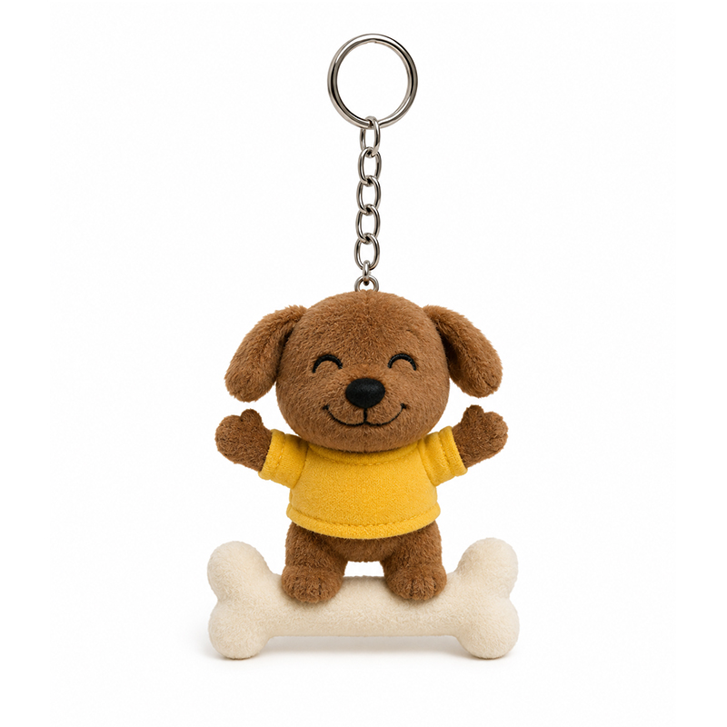 Custom Plush Character Keyrings