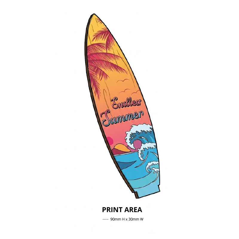 Wooden Surfboard Display Stand - Image 2