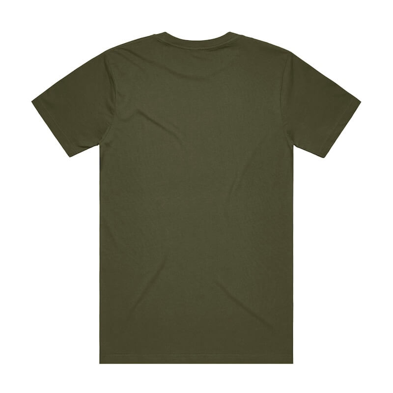 Custom AS Colour Block Tubular Tee - Mid-Weight Cotton - Image 3